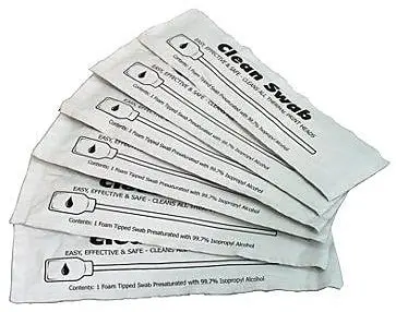 Bộ dụng cụ bảo trì phòng ngừa (6 tăm bông tẩm sẵn dung dịch), Mã: 47362, Hiệu Zebra