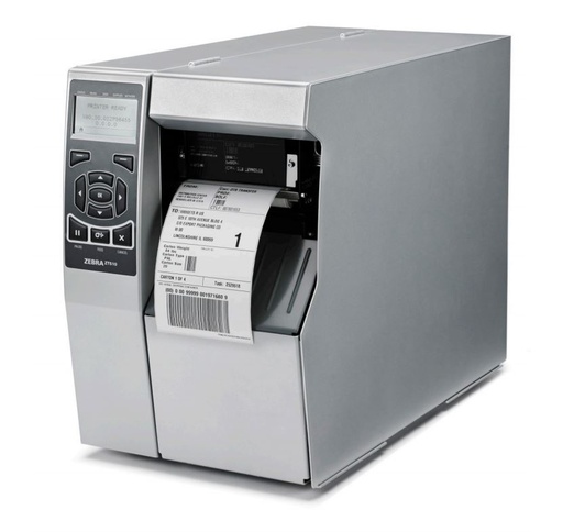 [ZT51043-T0P0000Z]   TT Printer ZT510; 4", 300 dpi, UK/AU/JP/EU Cords, Serial, USB, Gigabit Ethernet, Bluetooth 4.0, Tear, Mono, ZPL
