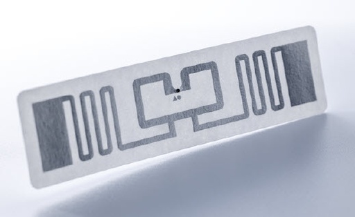 [ARM] Tem RFID quản lý tài sản kháng kim loại Chip : U9 70mm x 17mm 500 tem/ cuộn